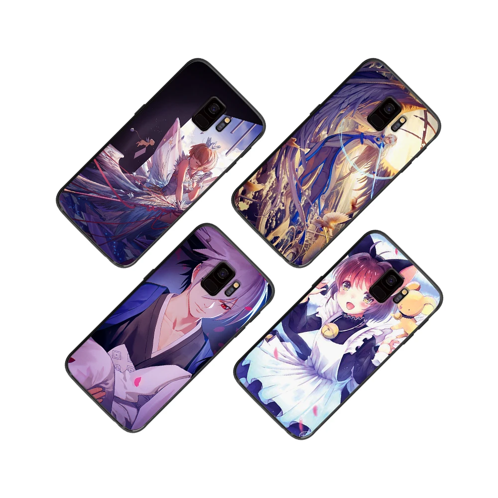 Japanese animation gorgeous changes sakura soft phone cover case for Samsung Galaxy S6 S7 S8 S9 S10e Plus Note 8 9 CASES | Мобильные
