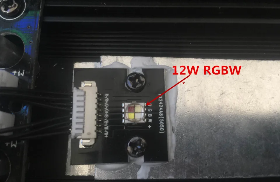 2 шт./лот LED движущаяся голова Паук свет 8х12 Вт rgbw 4в1 луч сценическое Освещение dj