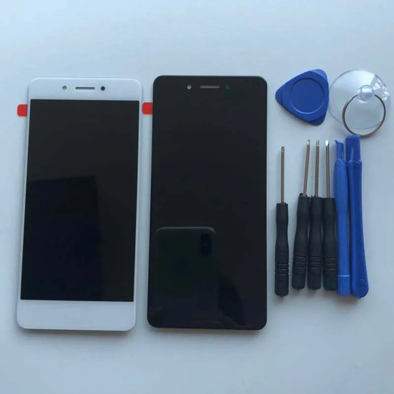 Тестирование ips ЖК-дисплей Дисплей для huawei Honor 6C DIG-L01/Nova Smart DIG-L21 DIG-L21HN кодирующий преобразователь сенсорного экрана в сборе+ рамка