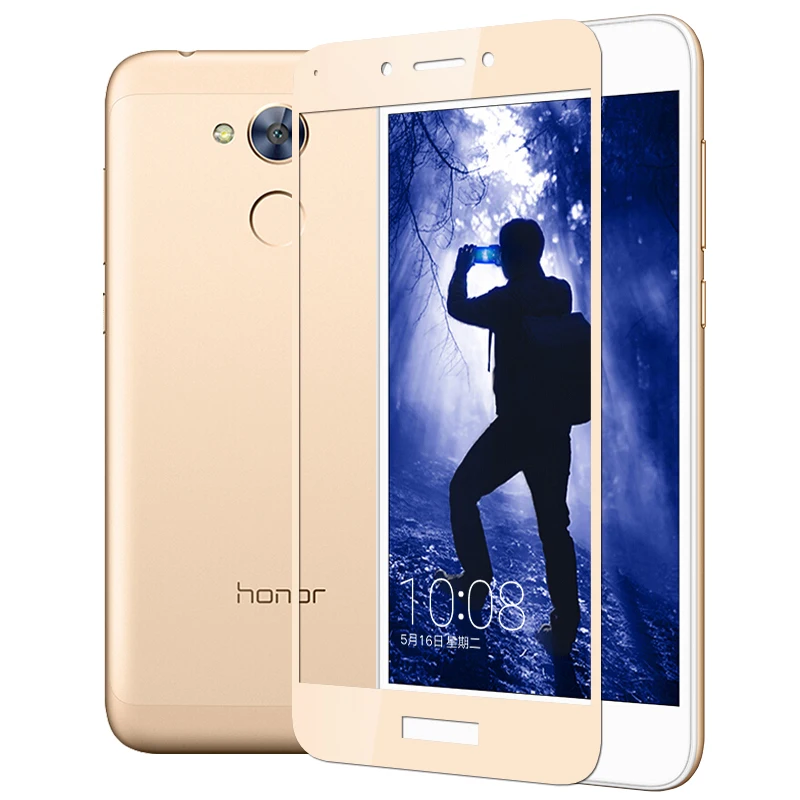 Закаленное стекло 9H с полным покрытием для Huawei P Smart Dual SIM защита экрана чехол PSmart