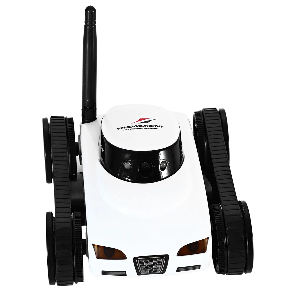 Радиоуправляемый автомобиль с камерой WIFI мини танк 0.3MP HD камера Дистанционное
