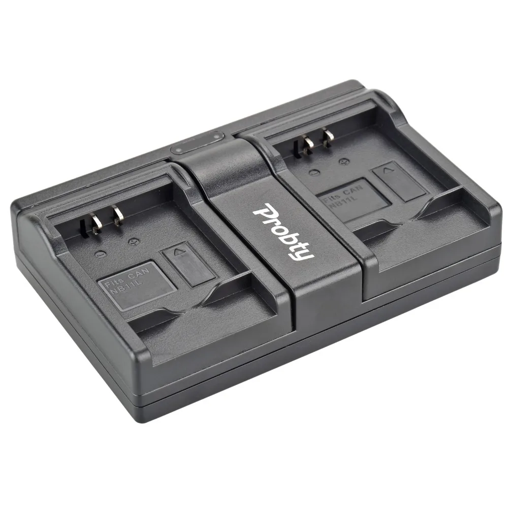 2 шт PROBTY NB-11L NB 11L батарея камеры + USB двойное зарядное устройство для Canon A2600 A3500 A4000IS