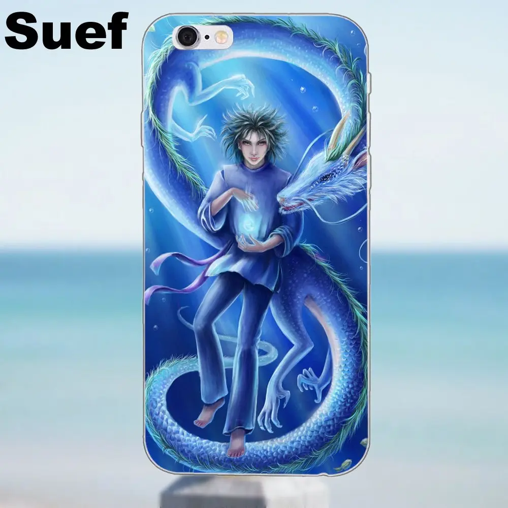 Suef hiku Dragon And Chihiro для iPhone X 4 4S 5 5S 5C SE 6 6S 7 8 Plus Samsung Galaxy J1 J3 J5 J7 A3 A5 2016 2017|for iphone|galaxy j1samsung