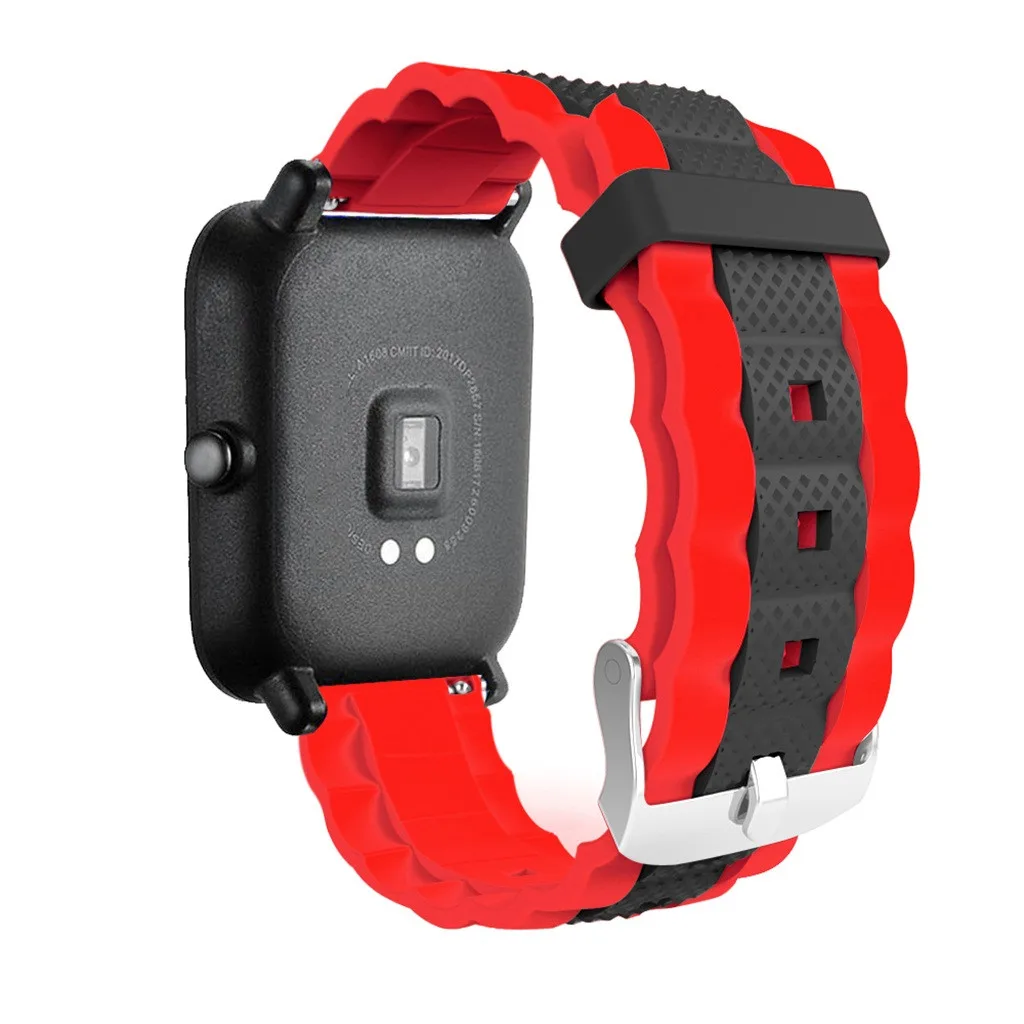 Сменный силиконовый ремешок для часов Xiaomi Huami Amazfit Bip Youth Watch usps Прямая поставка