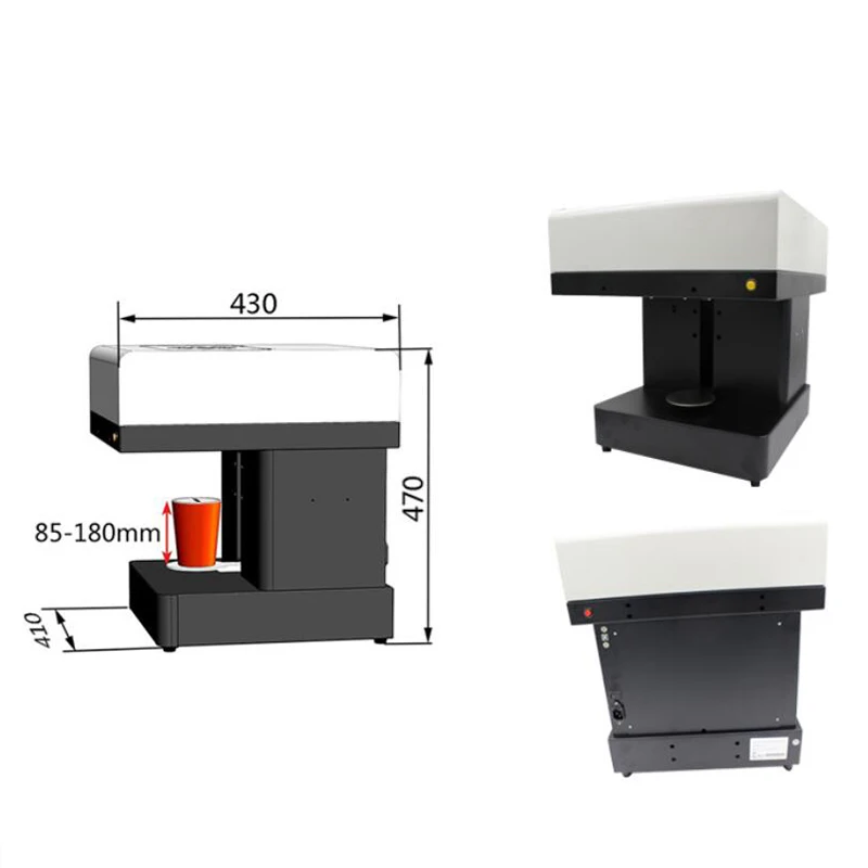 Кофе-принтер Lxhcoody с 1 чашкой автоматическая печать на кофе принтер для латте