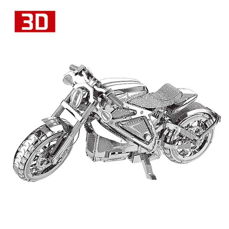Металлический 3D Пазл мстители HK Nanyuan модель мотоцикла I22203 для самостоятельной