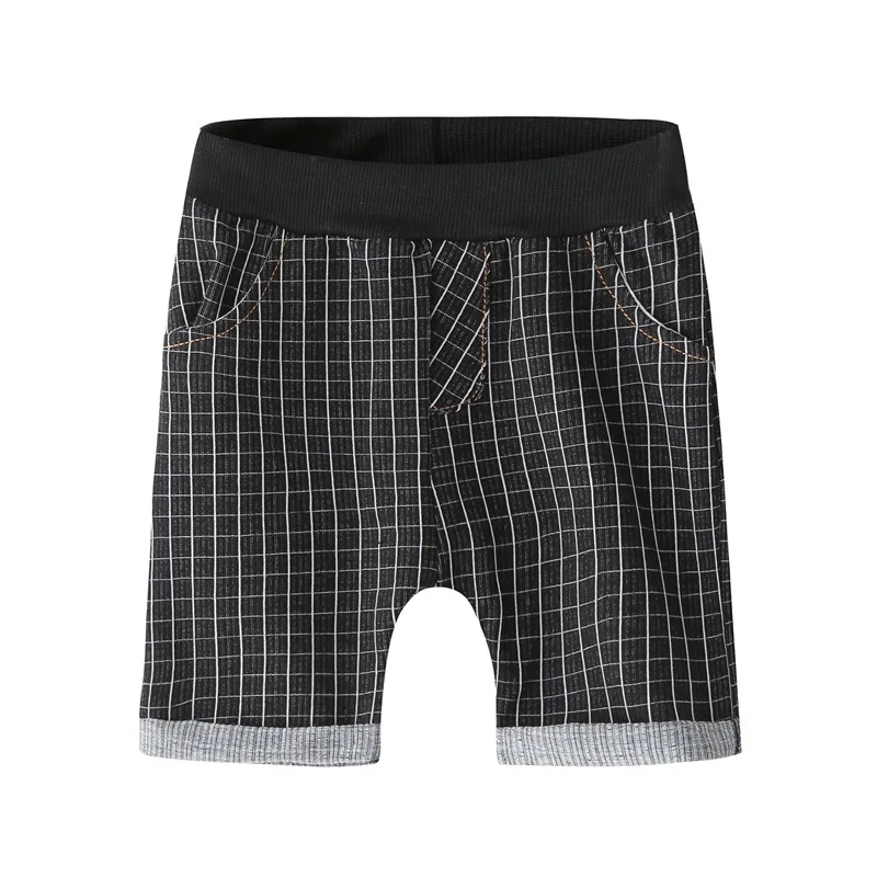 Новый летний костюм для мальчиков Геометрическая головоломка футболка с