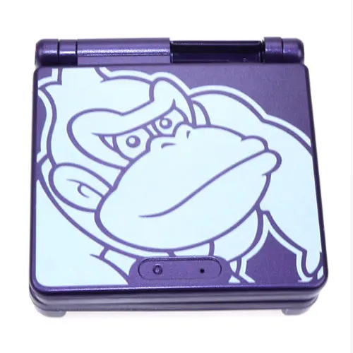 ChengHaoRan мультфильм ограниченное издание Полный Корпус для nintendo Gameboy Advance SP для GBA SP игровая консоль чехол - Цвет: Purple King kong