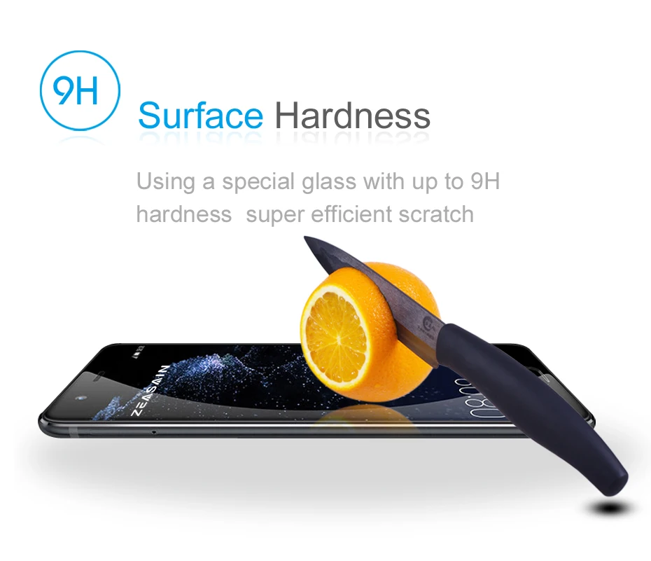 

ZEASAIN Full Cover Tempered Glass for Huawei P10 P 10 Screen Protector 5.1 Inch 2.5D 9H Hardness Premium Glass Safety Film