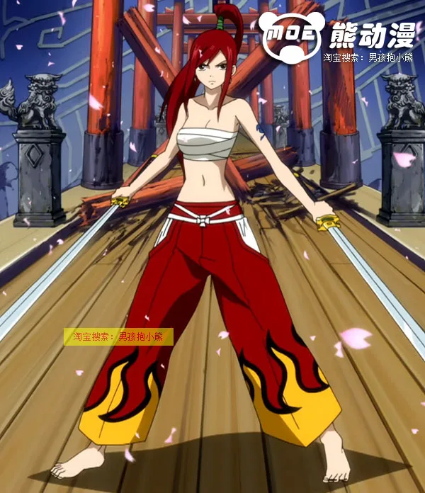 S0430 аниме Феи хвост ERZA алый CRISON SAKURA меч W/пятнистые черные ножны и стандартные