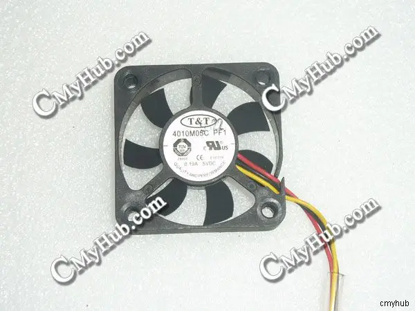 Для T &amp 4010M05C PF1 DC5V 0.19A 4010 4 см 40 мм 40x40x10 3Pin вентилятор охлаждения | Компьютеры и офис