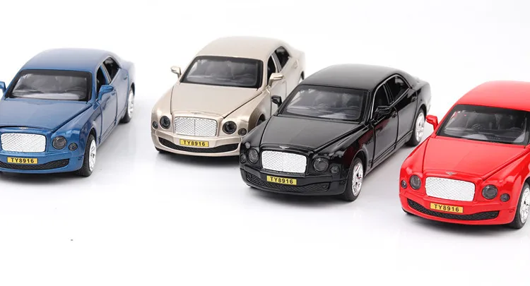 Новая модель 1/32 Mulsanne имитация внедорожника модель 6 открытые двери, звук и свет функция эха игрушка автомобиль детская коллекция