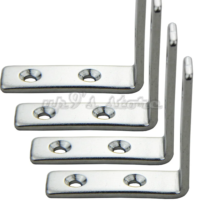 4 шт. прямоугольные петли из нержавеющей стали с отверстиями|hinges for glass door|hinge mateboat