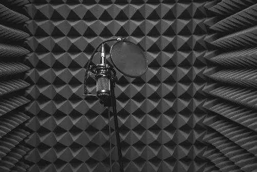 8 PCS Acoustic Pyramid Studio Ceiling 30 x 30cm Soundproof Foam Charcoal Color | Wall Stickers