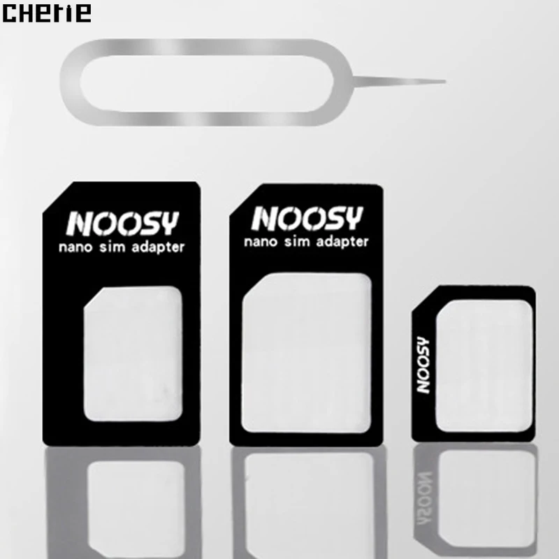 Чери 4 в 1 sim карта Универсальный адаптер микро стандарт конвертер карты телефон