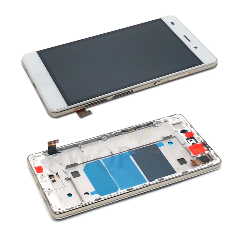 ЖК дисплей для HUAWEI P8 Lite кодирующий преобразователь сенсорного экрана в сборе ALE L21