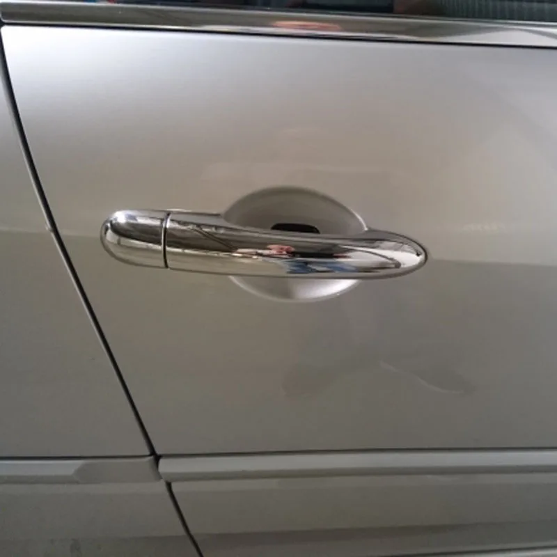 Для Renault Megane ii 2 MK2 2002 2003 2004 2005 2006 2007 2008 ABS хромированные дверные ручки крышки