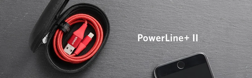 Anker+ II Lightning Кабель MFi сертифицированная Совместимость с iPhone X/8/8 Plus/7/7 Plus/6/6 Plus/iPhone 5/5S и многое другое