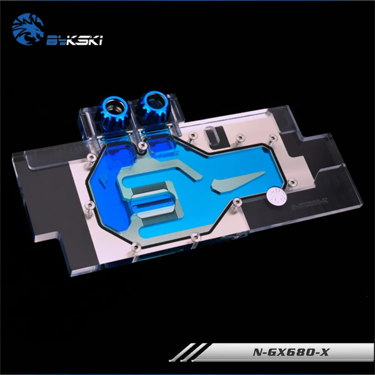 Bykski полное покрытие блок GPU воды для всех серий GTX680 GTX770 GTX670 GTX760 Графика карты. П/П: