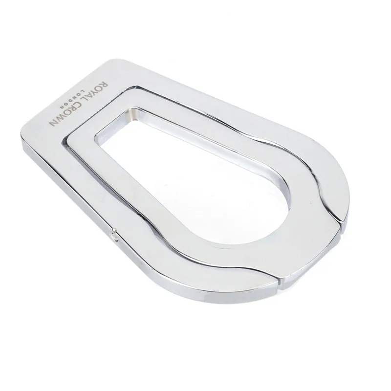 Модная королевская Серебристая Складная стойка из нержавеющей стали для