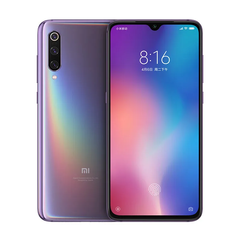 Xiaomi mi 9 6 GB 128 мобильный телефон Snapdragon 855 Восьмиядерный 39 &quot20 W беспроводной быстрый