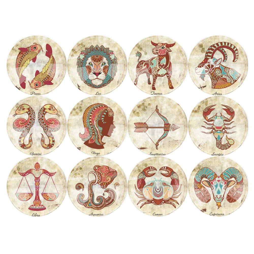 Стеклянный круглый кабошон 10 25 мм|Ювелирная фурнитура и компоненты| |