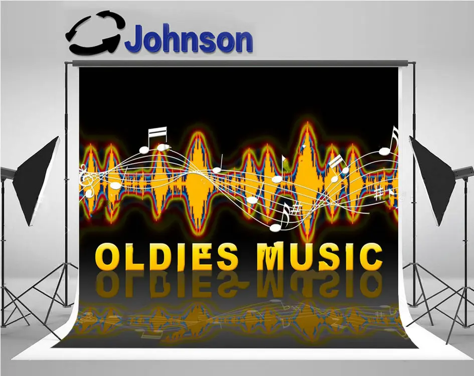 Oldies музыка Soundwave означает классические мелодии фон Высокое качество