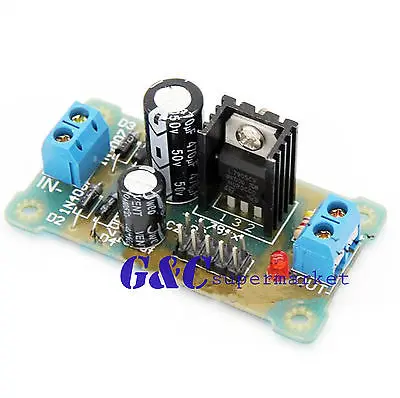 LM7815 понижающий 19 35 В до 15 в блок питания DIY Kit|diy kit|kit diypower module |