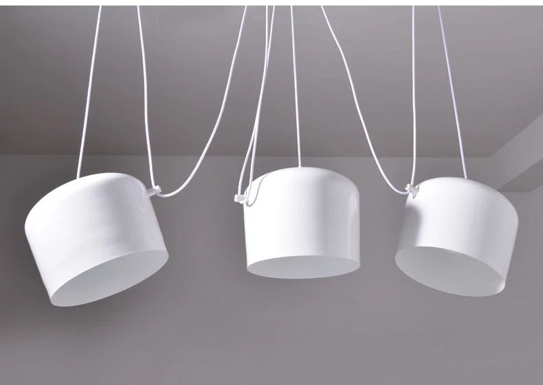 Настраиваемая подвеска барабан Aim Современная Скандинавская люстра с