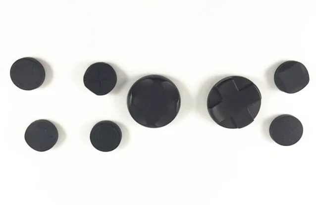 10 наборов перекрестных кнопок + функциональных 6 шт. силиконовых колпачков для