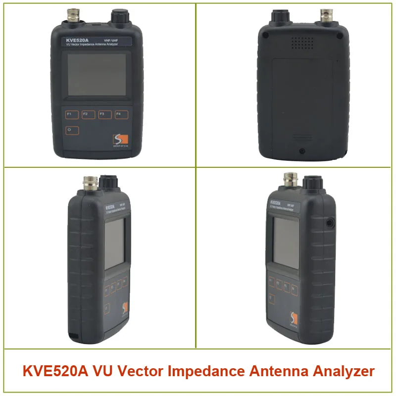 KVE520A VHF/UHF VU анализатор векторной антенны сопротивления (133-177/195-280/395-520 МГц) с 5 шт.