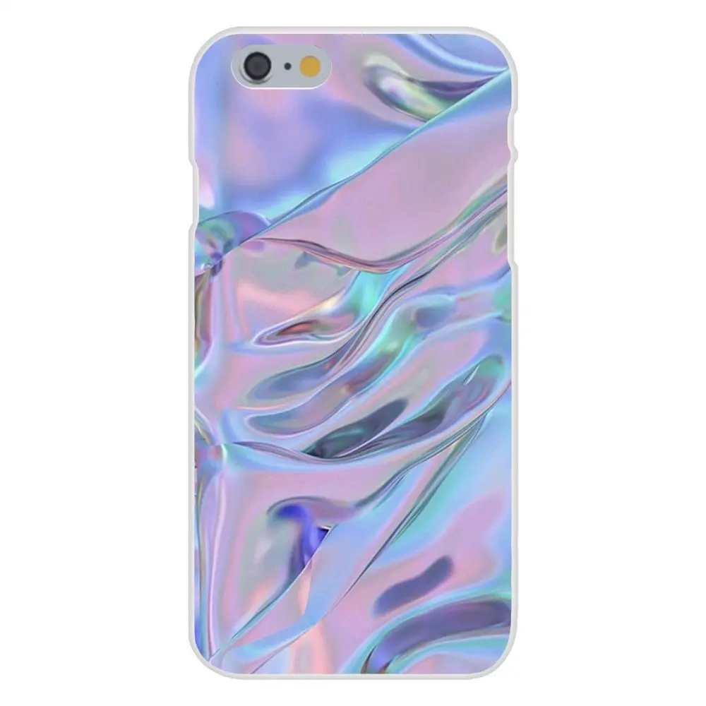 Пастельный металлический Tumblr силиконовый чехол для Apple iPhone 4 4S 5 5C 5S SE 6 6S 7 8 Plus X XS Max