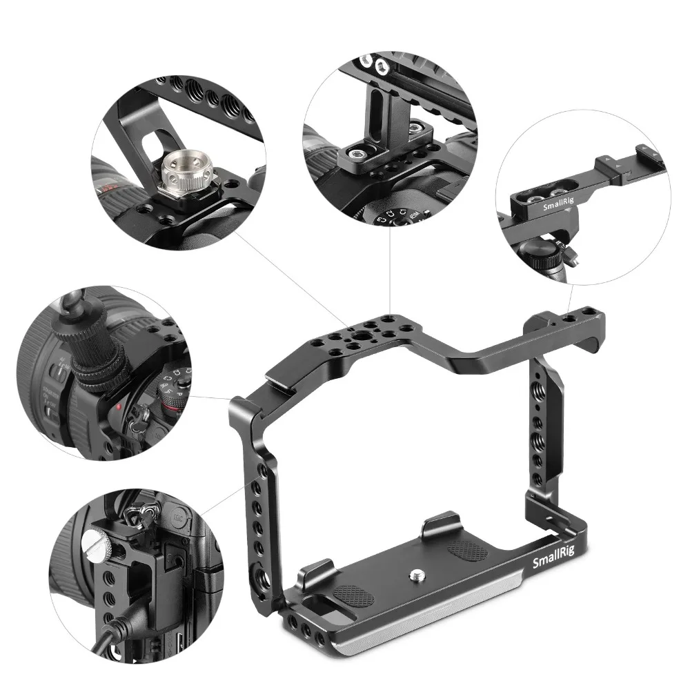 Клетка для фотоаппарата SmallRig G9 Panasonic Lumix облегающая форма характеристики Arca
