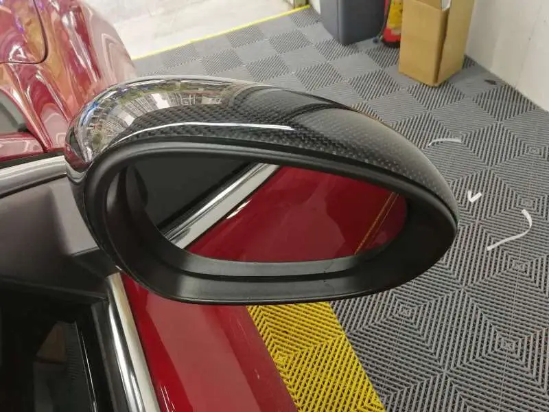 Для Alfa Romeo Giulia 2015 2018 аксессуары 100% Настоящее углеродное волокно для автомобиля