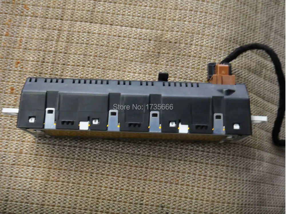 Автомобильный экран с поддержкой USB и Bluetooth, воздушный ЖК-дисплей, желтый монитор, 12 Pin для peugeot 307 407 408 c5 1.4L 1.6L 2.0L