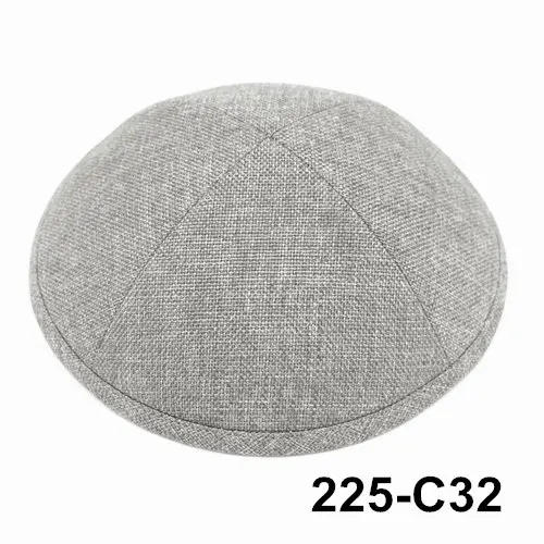 Кепка Kippot kippa Kippah19cm, Шапка-бини Yarmullka, шапка Kipa yarmulke skull - Цвет: 225C32