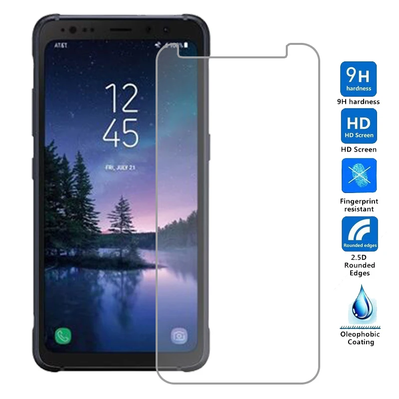 2 шт. закаленное стекло для Samsung Galaxy J3 J5 Prime Защита экрана S7 Edge S8 Active G5000 G7000 защитная