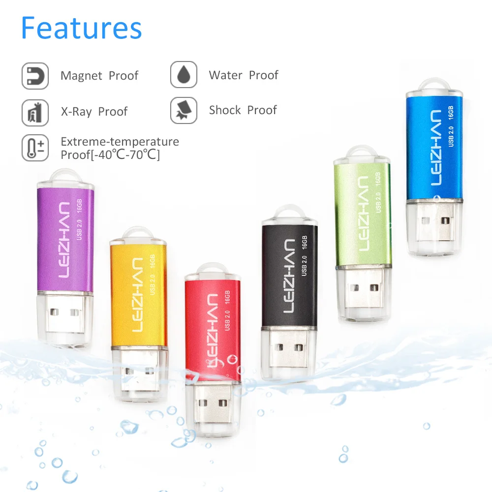 LEIZHAN USB флеш накопитель 64 ГБ 32 16 8 4 Гб новинка 2019 года|USB флэш-накопители| |