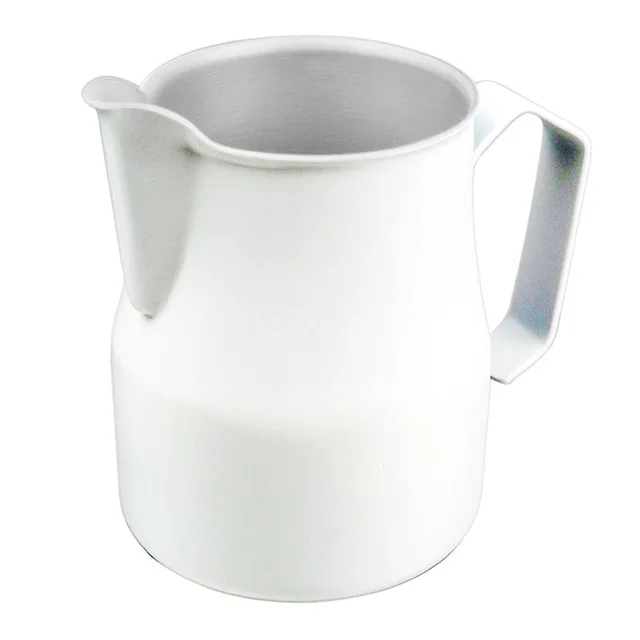 Кофейная чашка из нержавеющей стали молочный кувшин для крема Pull Flower Cup Barista вспениватель молока для кофе латте арт молочная пена кофейная посуда - Цвет: C