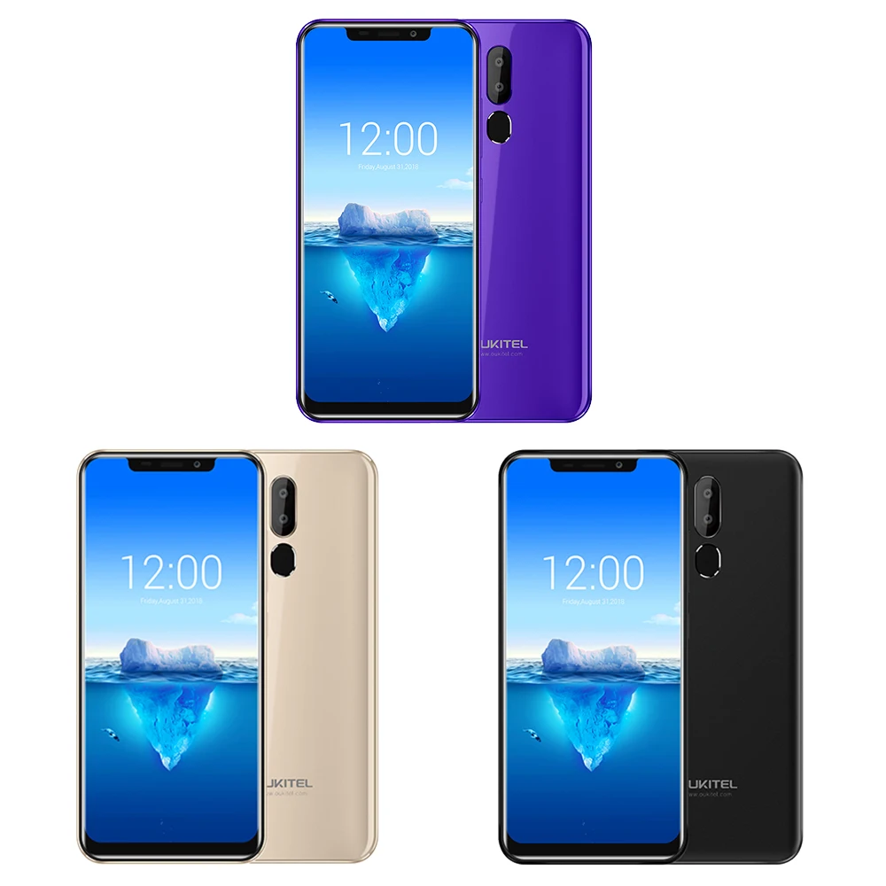 Oukitel C12 Pro 6 18 u вырезка Экран Android 8 1 смартфон 2 + 16 ГБ 8MP двойной сзади Камера
