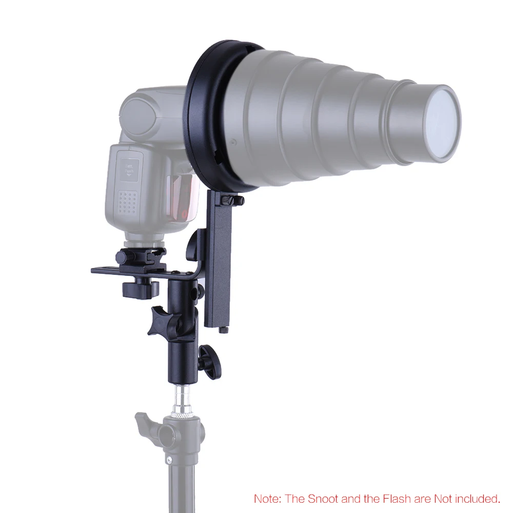 L образный кронштейн для вспышки Speedlite с адаптером крепления Bowens Холодный башмак