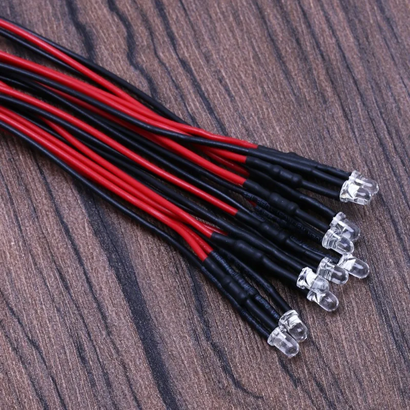 HNGCHOIGE 10 шт./компл. DC 24V Предварительно проводной светодиодный светильник лампа с