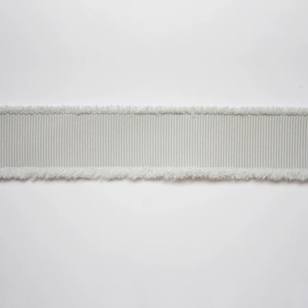 shell grey 007 Яма Grosgrain лента с бахромой 16 мм 25 мм 38 мм 50 ярдов в рулоне для свадебного ремесла Diy подарок украшение цветок - Цвет: shell grey 007