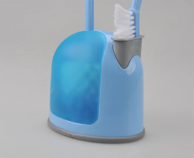 

1PC New Cleaning Toilet Brush With Set Plastic Durable Type House Scenery Bathroom Plastic Cleaning Brush OK 0178