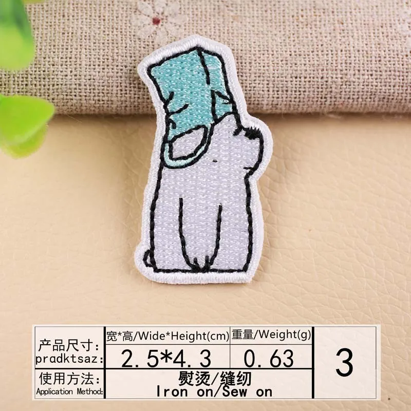 Милые DIY маленькие животные полярный медведь одежда с пандой украшения наклейки |