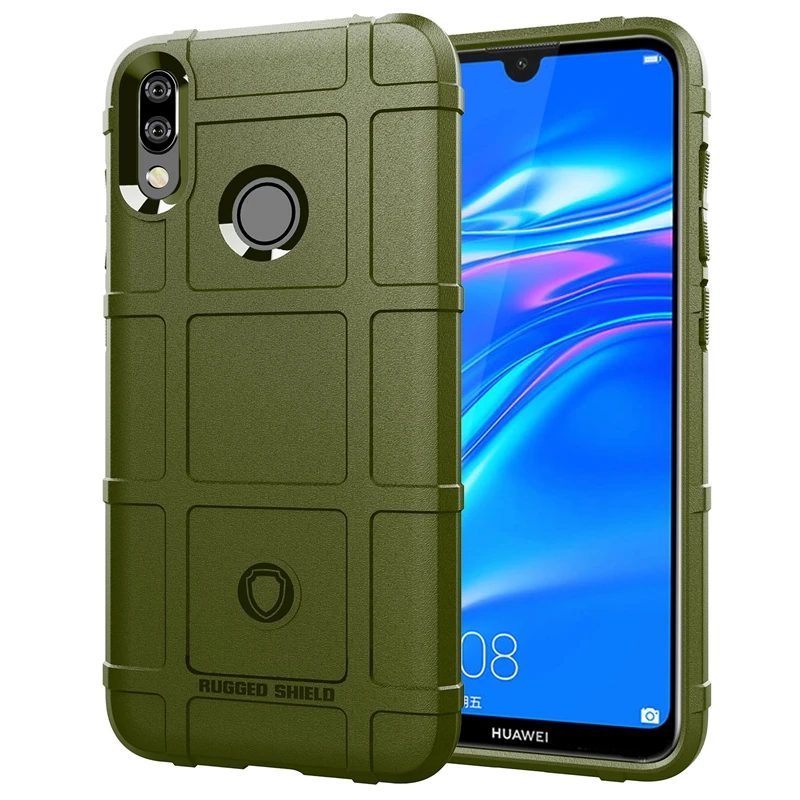 Прочный ударопрочный силиконовый чехол для Huawei Y5 Y9 Y6 Y7 Pro Prime 2019 сверхпрочная