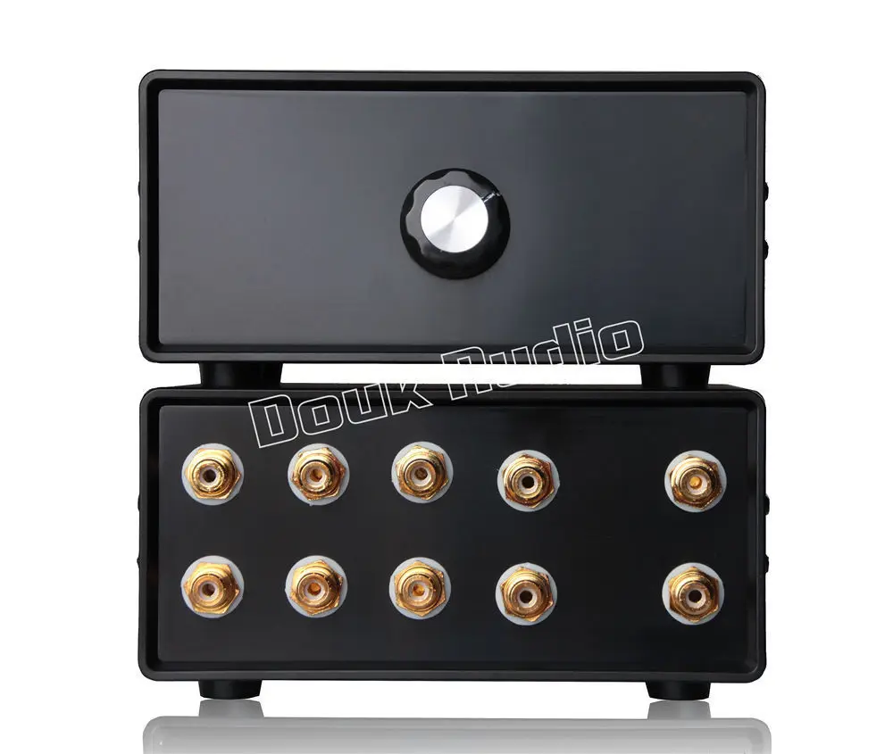 Nobsound пассивный стерео 4 в 1 RCA аудио сплиттер/переключатель Селекторный DIY