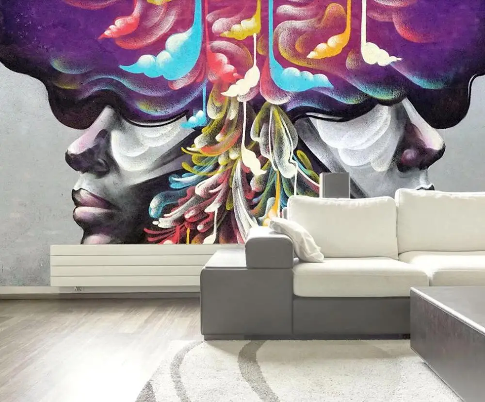 

Атмосферный Цвет 3D алмаз крупным планом красивый фон стены Декоративные Настенные обои, фрески