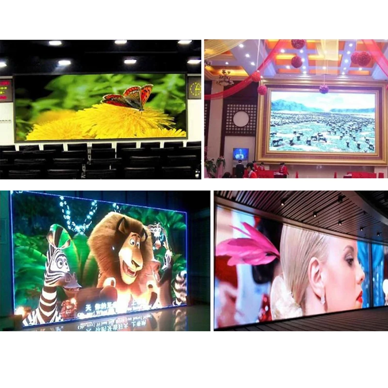 P4 крытый SMD RGB Полноцветный СВЕТОДИОДНЫЙ модуль Индикации высокое разрешение