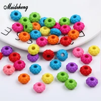 45gbag wheel beads acrylic rubber smooth surface childrens toys handmade necklace bracelets materials beads for jewelry making